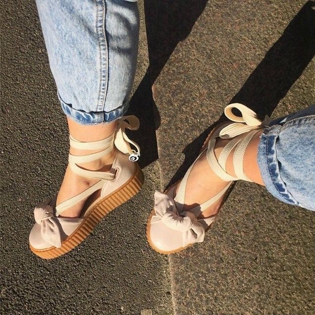 puma creeper ballet lace