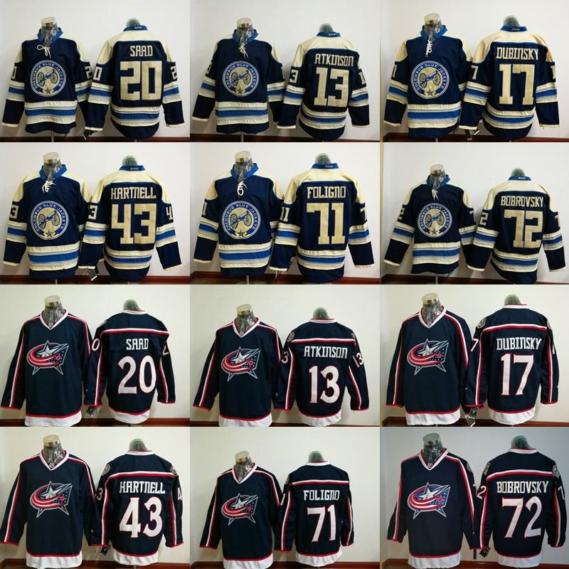 2021 Cheap Columbus Blue Jackets Jerseys Ice Hockey Jerseys SAAD20