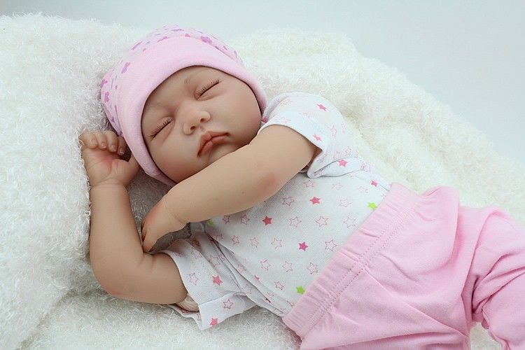 reborns with their eyes closed