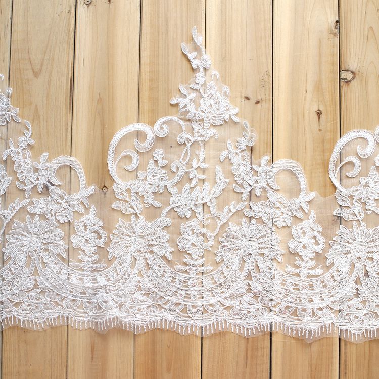 wedding dress lace by the yard