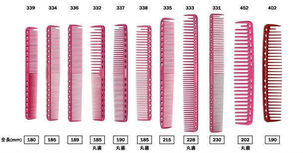 hair comb sizes