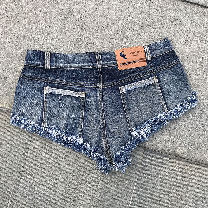 Compra Mujeres Sexy Jeans Pantalones Cortos De Mezclilla Verano Moda Azul  Sexy Super Shorts Para Mujer Skinny Super Short Jeans Girls Barato |  Entrega Rápida Y Calidad | Es.Dhgate