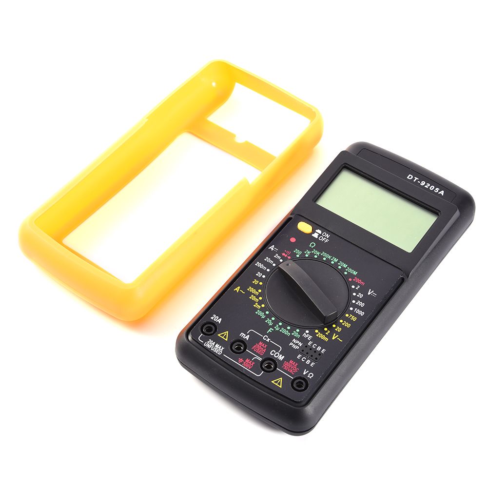 Digital LCD Volt Meter Amperemeter Widerstandsmessgerät AC Dc Tester 250V 0.2A