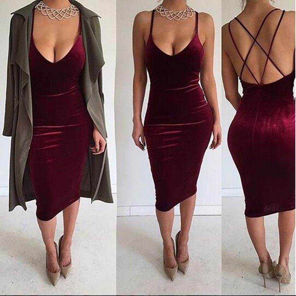 velvet club dress