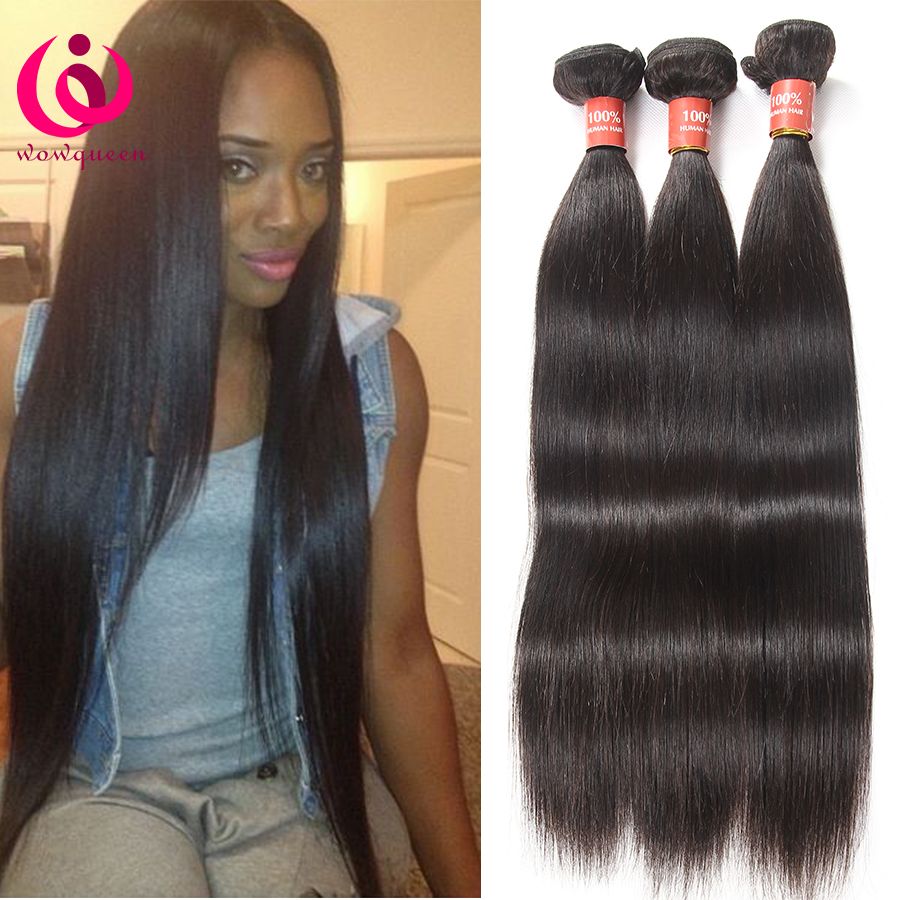 Brazilian Virgin Hair Straight Weave Bundles 8a Grade Malaysian