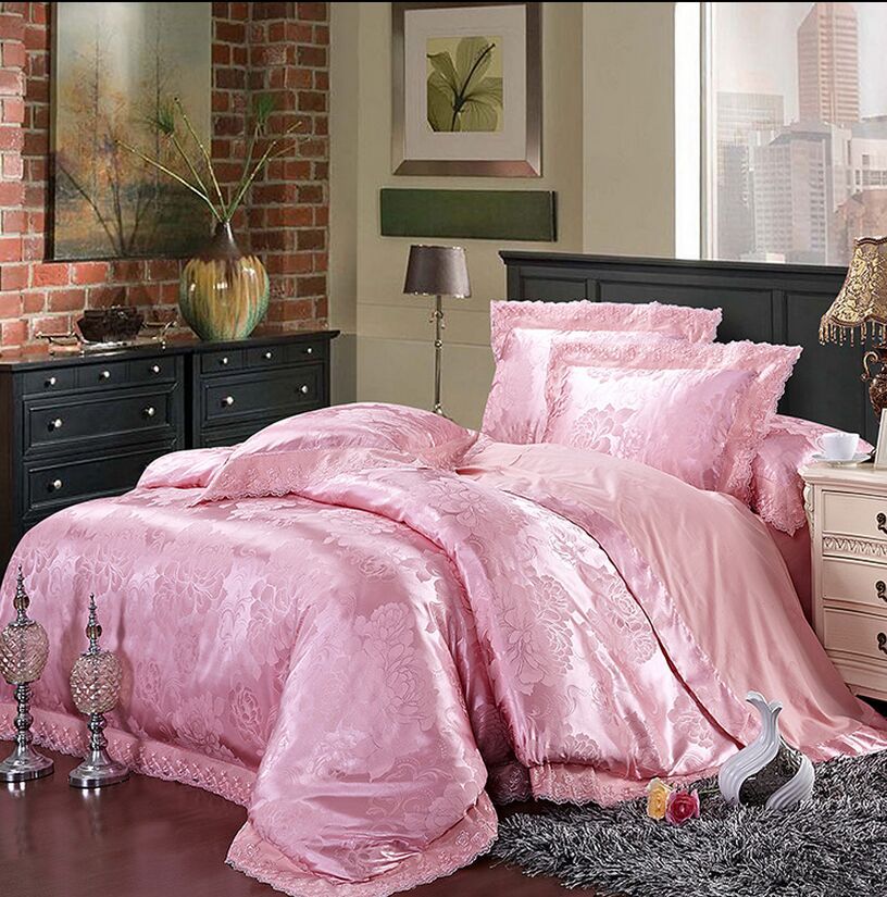 MFH French Luxury Bedding Sets Mordern Bed Linen Designer Lace Duvet