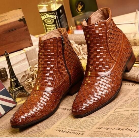 mens short dress boots