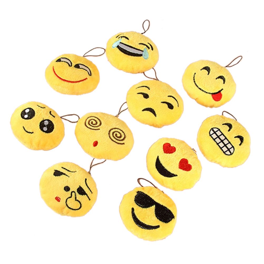 smiley face soft toy