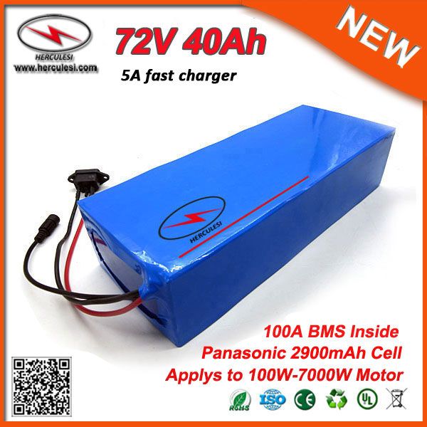 Nmc Li Ion Ebike Battery Pack 72v 40ah Lithium Battery Pack For 72v 3000w 5000w 7000w Controller Use In 29pf Cells 5a Charger Phone Battery Sr44 Battery From Liuzedongaaaa 1 158 06 Dhgate Com