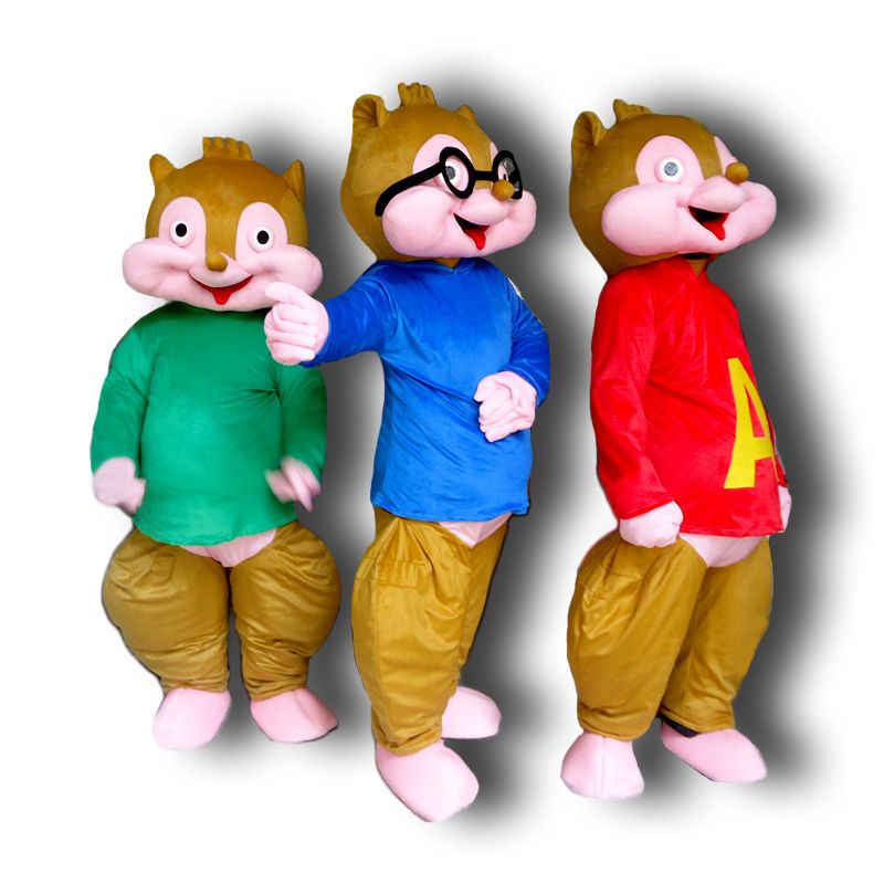 costume carnevale alvin