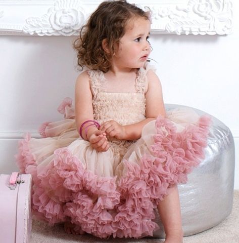 frilly princess dress