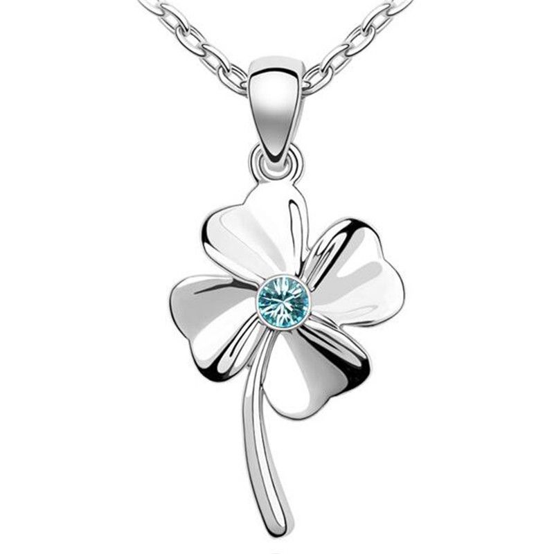 Chaomingzhen Jewelry Crystal Crosses Angel Pendant Necklace for Women with Chain 