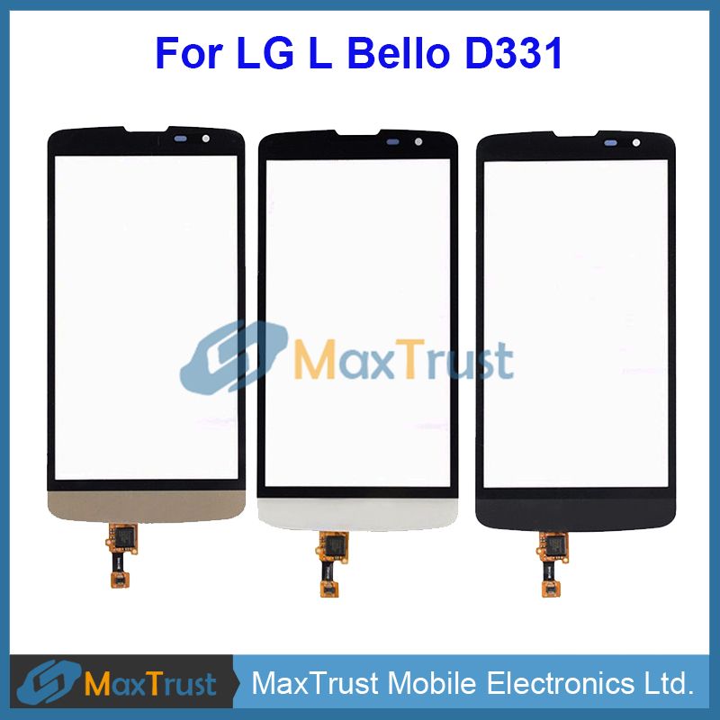 Satin Al Ust Kalite 5 0 Icin Lg L Bello D331 D335 D337 Dokunmatik Ekran Sayisallastirici On Cam Panel Sensoru Siyah Beyaz Altin Rengi Tl344 18 Dhgate Comda
