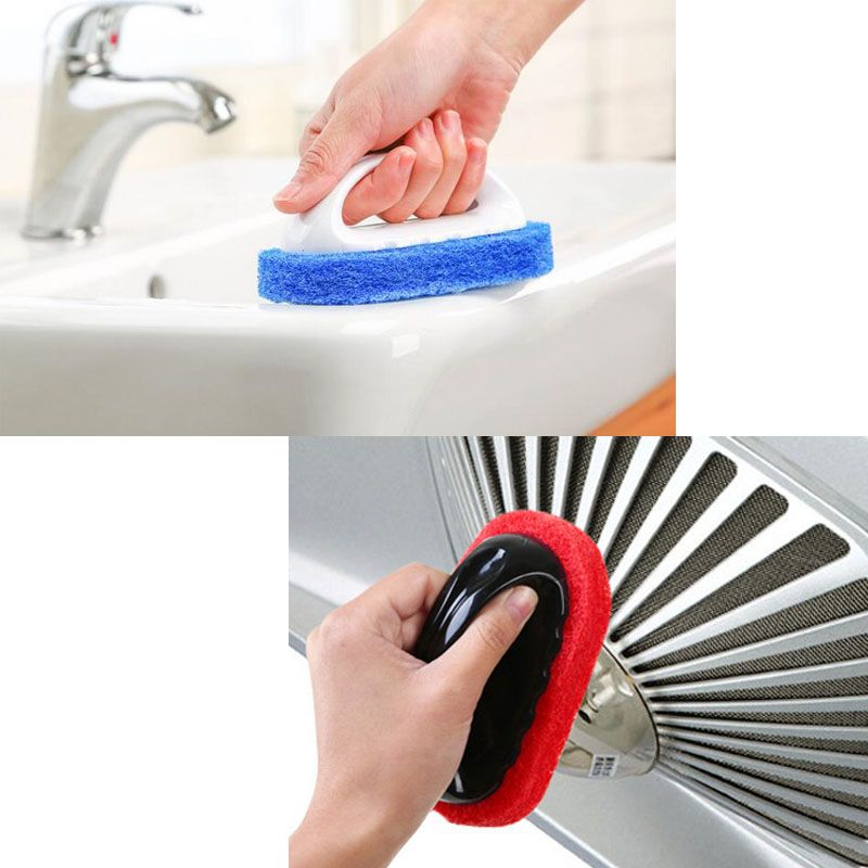 2020 Multi Function Kitchen Bathroom Cleaning Sponges Brush Cleaning