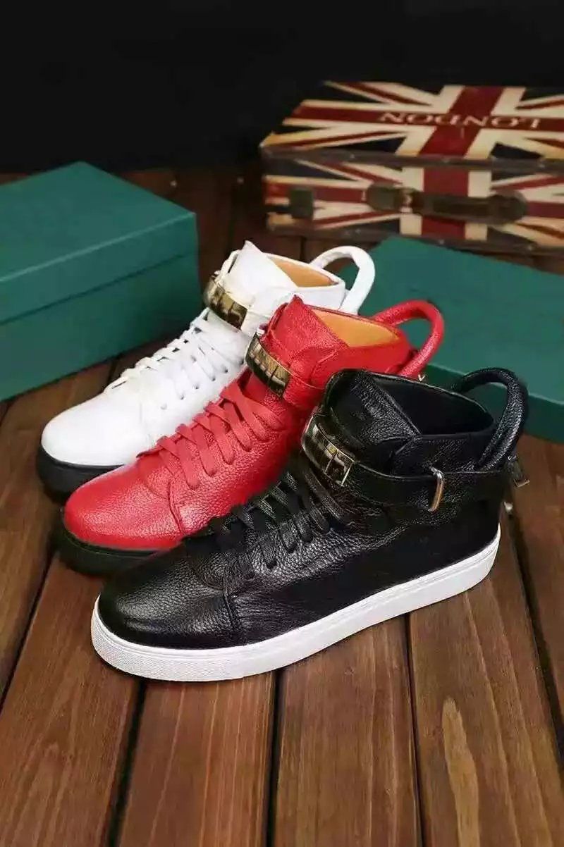 2019 Hot New Designer Lock Brand Fashion Mens Lace Up