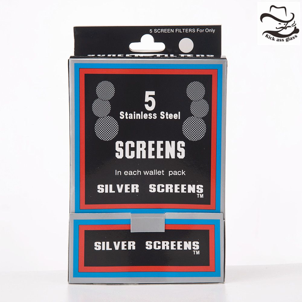 2021 Smoking Silver Stainless Steel Screens Screen Filters Net 5
