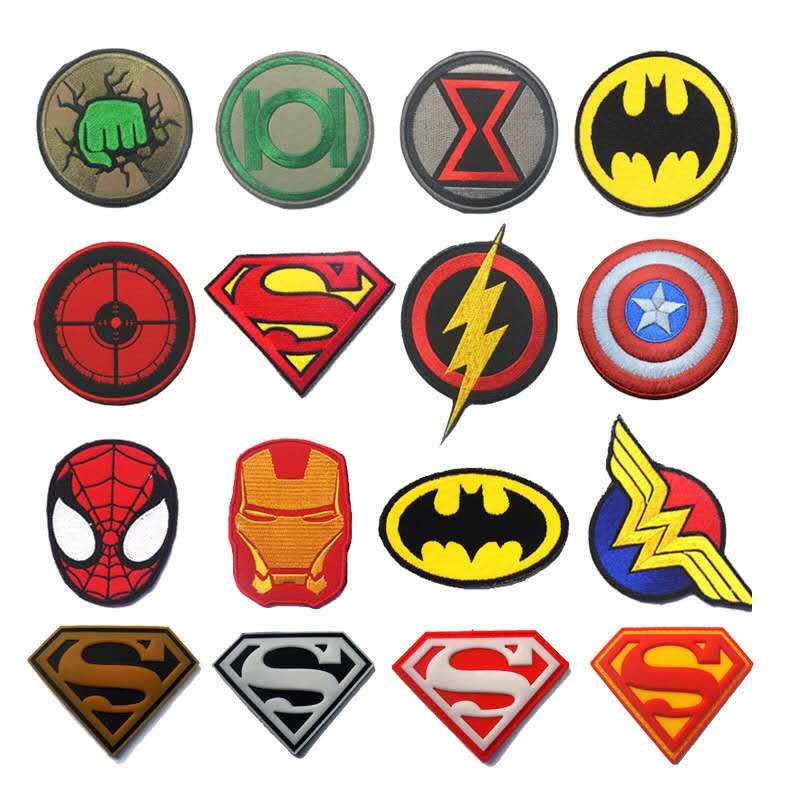 superhero patches for jeans