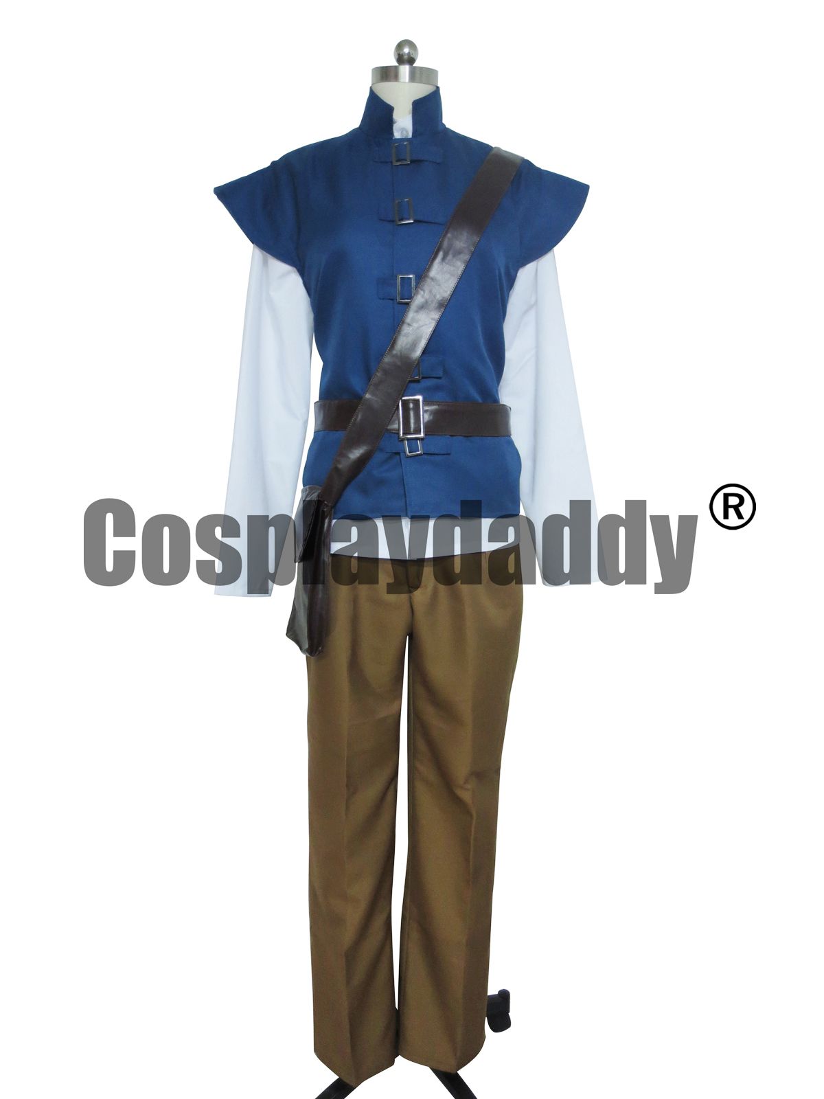 Salida hacia Medicina Forense honor Disfraz de príncipe Flynn Ryder Rapunzel Tangled Costume Men Cosplay Halloween Salida hacia Medicina Forense honor Disfraz de príncipe Flynn Ryder Rapunzel Tangled Costume Men Cosplay Halloween