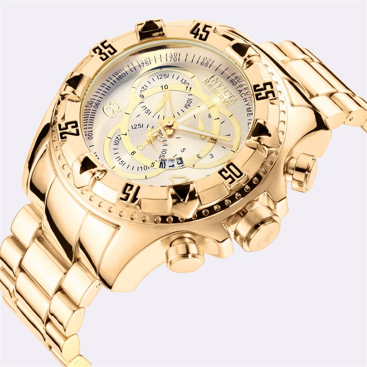 Relogio cor de ouro masculino Clearance