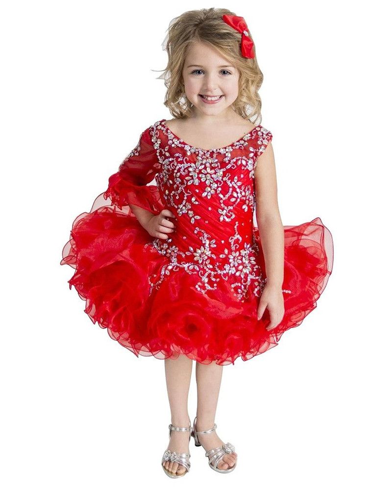 red infant tutu