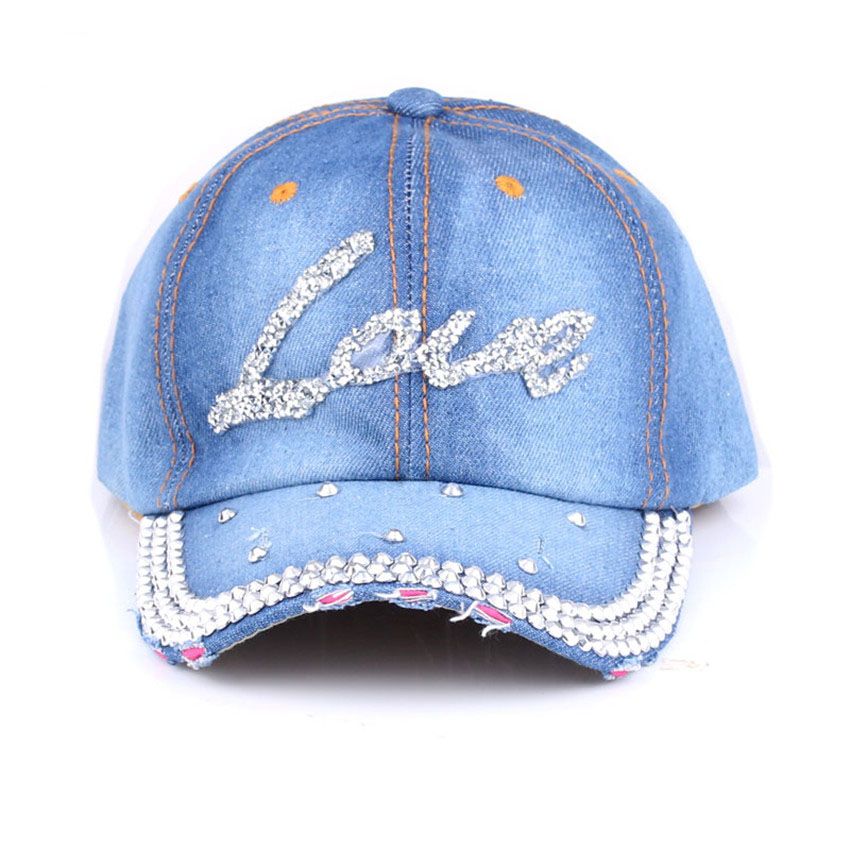 ladies denim hats