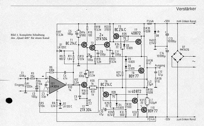 Quad 303 схема