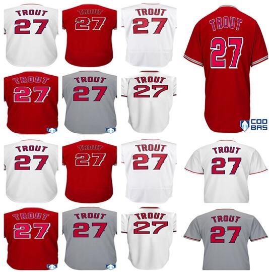 2021 Mens Cheap 27 Mike Trout Jersey Baseball Jerseys Wholesale 2017