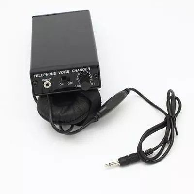 Newest Telephone Voice Changer Professional Voice Disguiser Phone Transformer Changer Televoicer Handheld Change Voice Gadgets Black From Focusonvalue 62 32 Dhgate Com