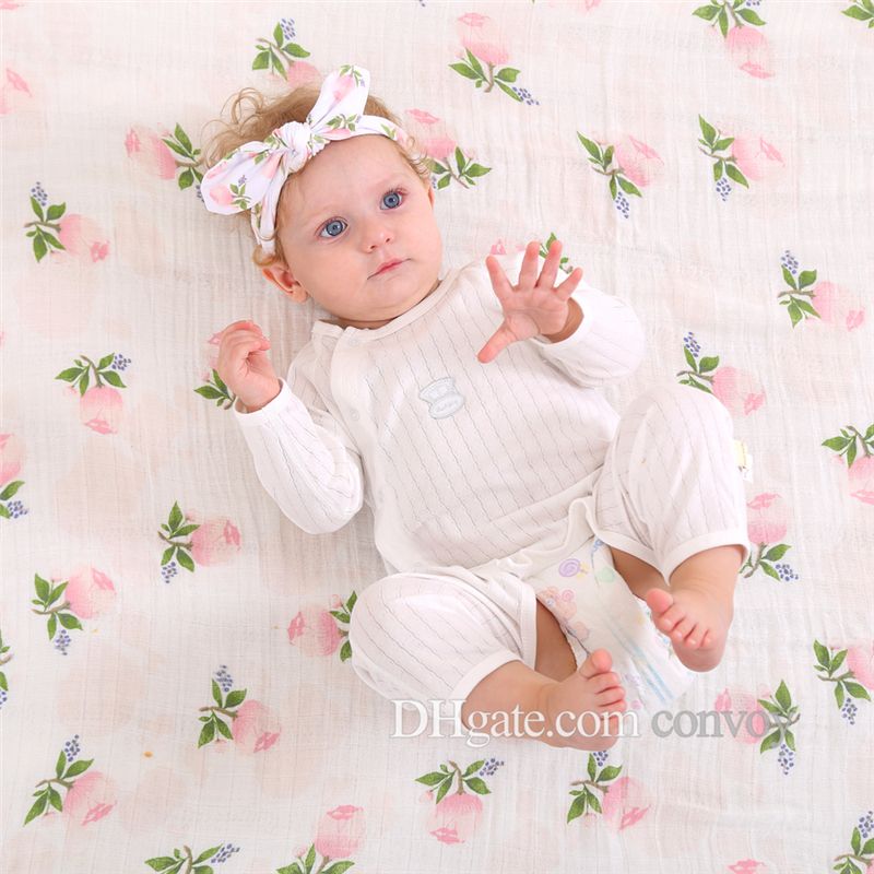 baby floral swaddle