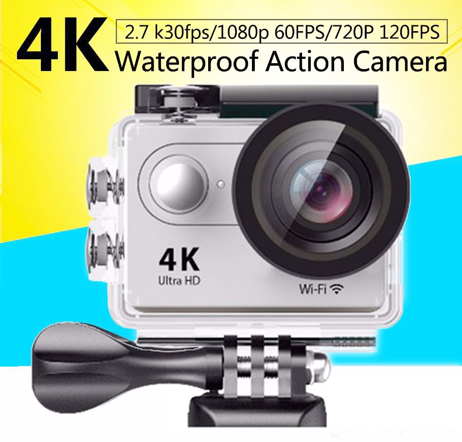 Action Camera H9 Ultra HD 4K WiFi 1080P/60fps 2.0 LCD 170D Lens Helmet