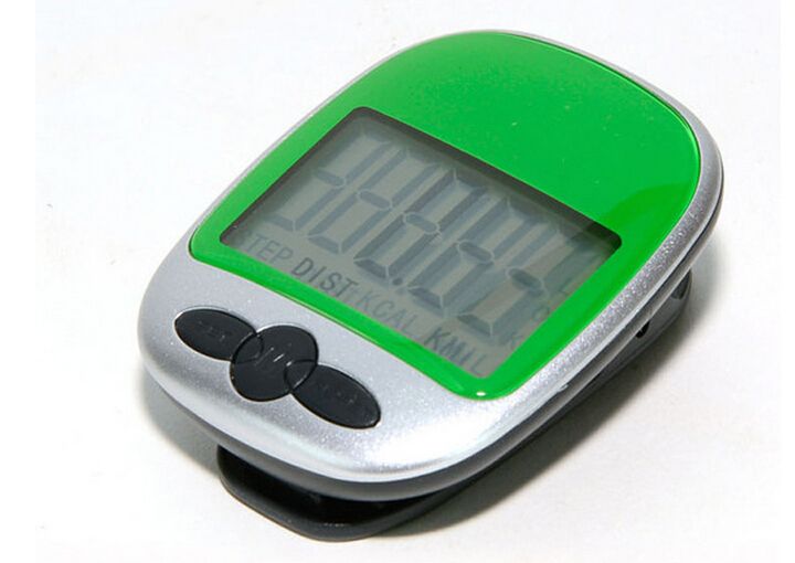 Large LCD Display Pedometer Multi Function Portable Sport Pedometer LCD