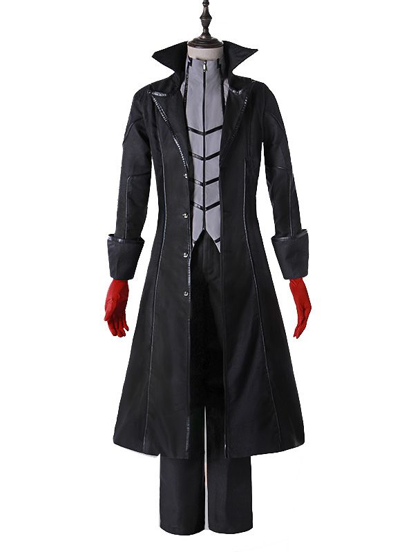 Acheter Pas Cher Persona 5 Protagoniste Joker Cosplay Costume Manteau Costume Veste Outfit Top Attire Robe Du 64 73 Fr Dhgate