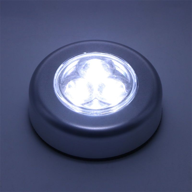 Multi Function LED Stick Touch Lamp 6.8cm Self Adhesive Battery Power