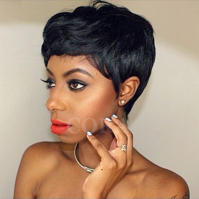 black african short hair wigs