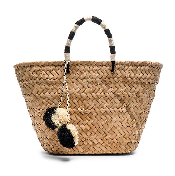 straw tote beach bag