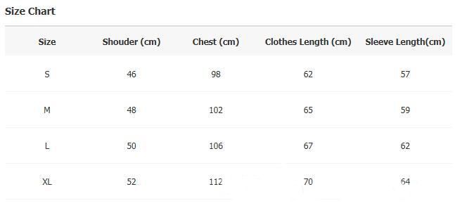 Anti Social Social Club Size Chart