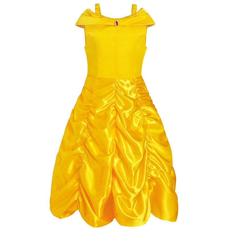 yellow bell dress