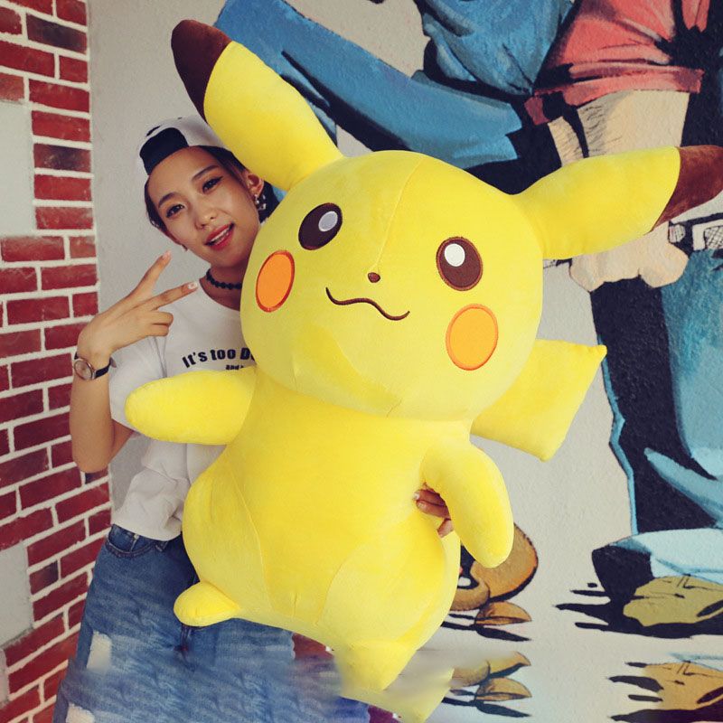 2020 2017 Poke Pikachu Anime Poke Pikachu Soft Plush Kids Collection Nostalgia Toy Gift Stuffed Animal Doll Xl T30 From Fives Star 6 09 Dhgate Com