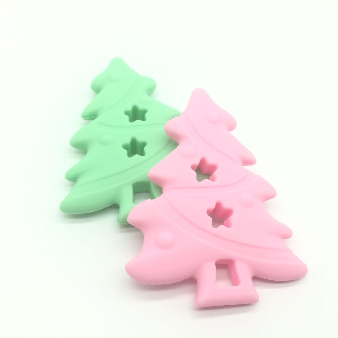 christmas baby teether