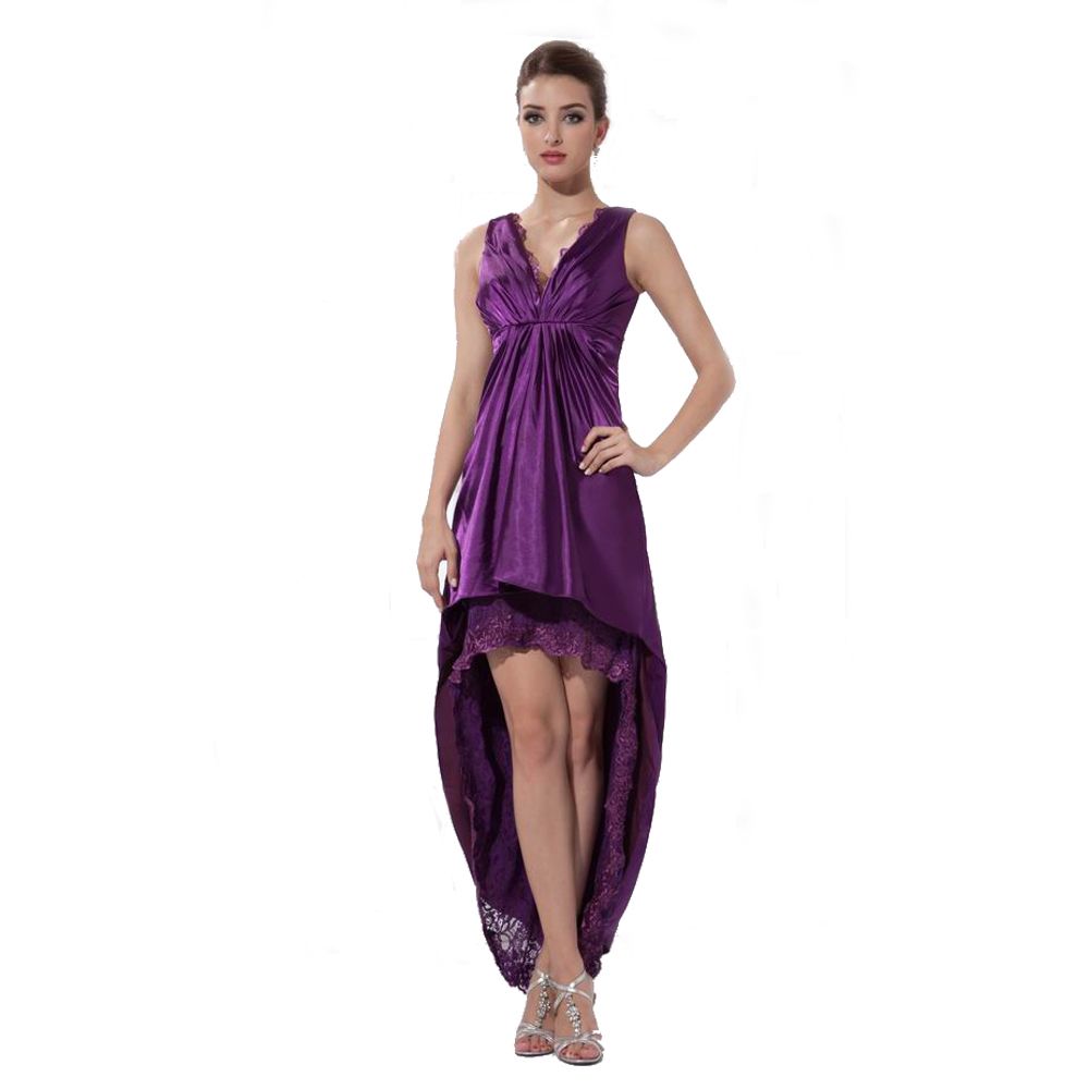 purple dress for ladies