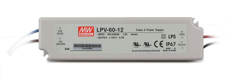 Lpv 60 12 схема подключения