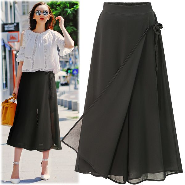 Plus size skirt pants Outlet