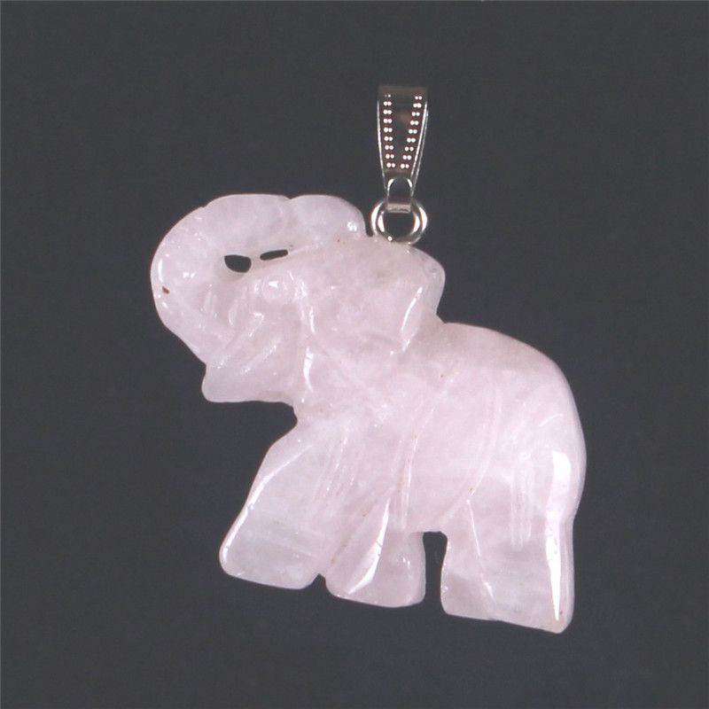 opal elephant statue