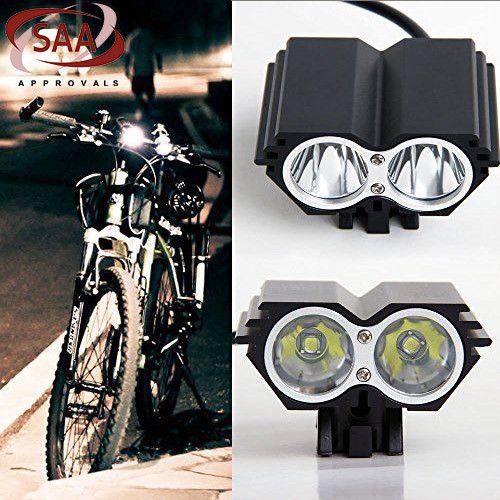 Black X3 X2 SolarStorm 3X T6 Bike Light LED Front Head Bicycle Lamp 6400mAh Unit