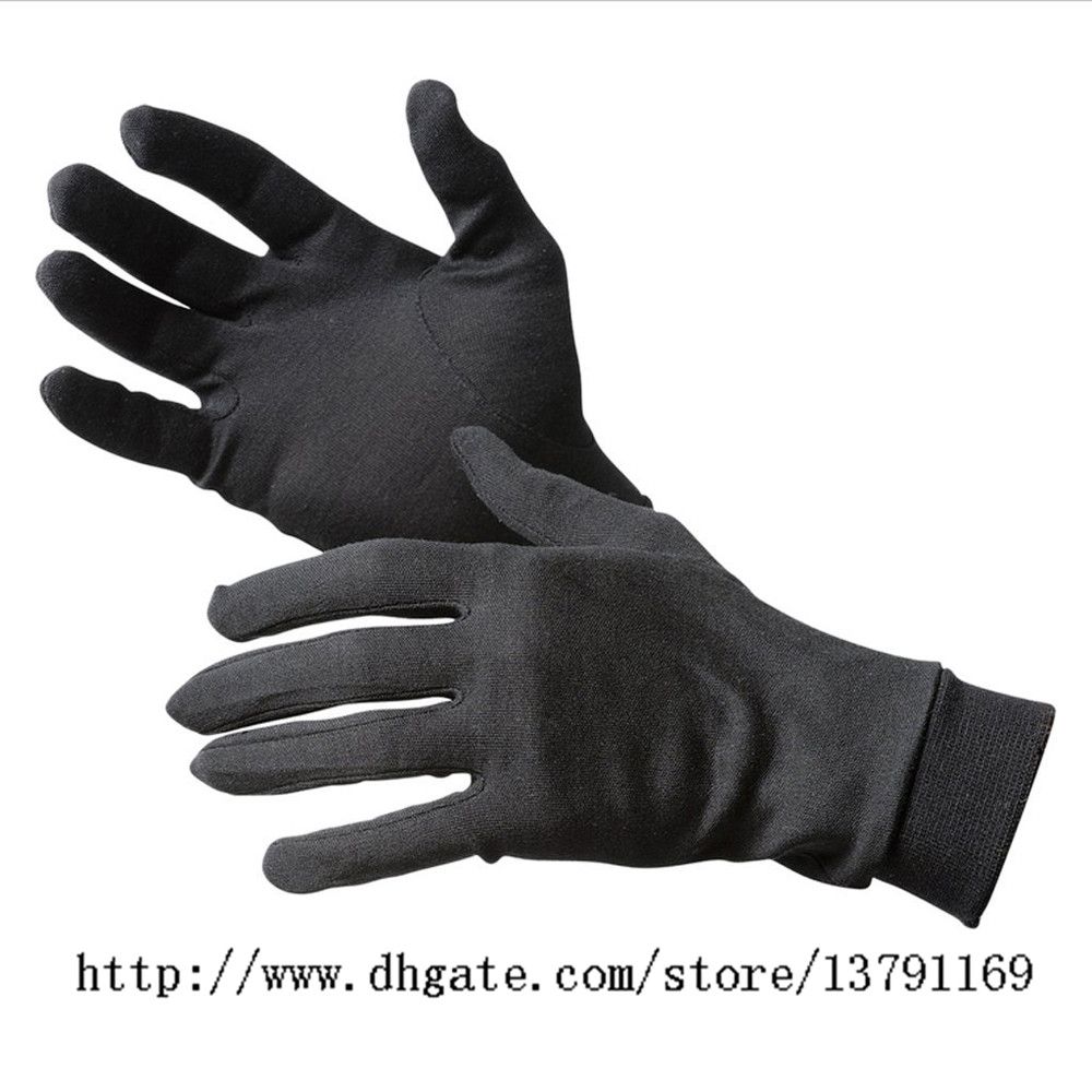 Details about   Thin Lycra Silk Liner Gloves Thermal Ski Inner Walking Cycling Motorbike BLACK 