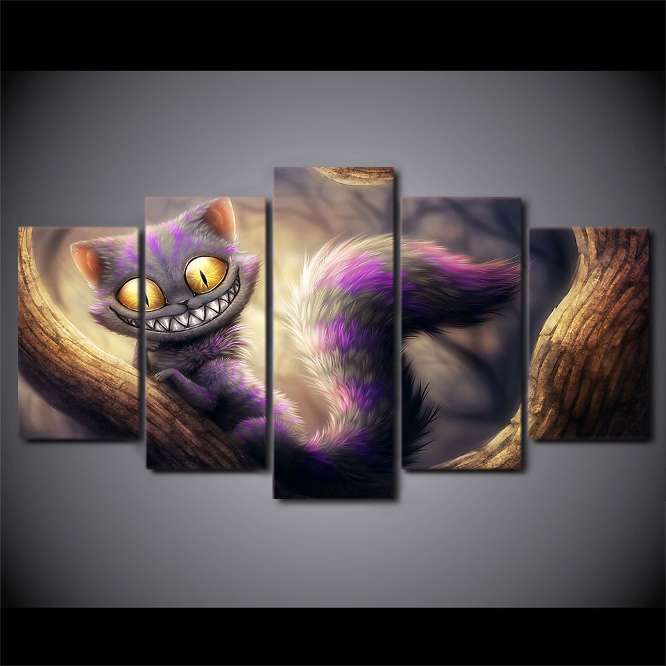 Compre 5 Unids Gato Extrano Alicia En El Pais De Las Maravillas