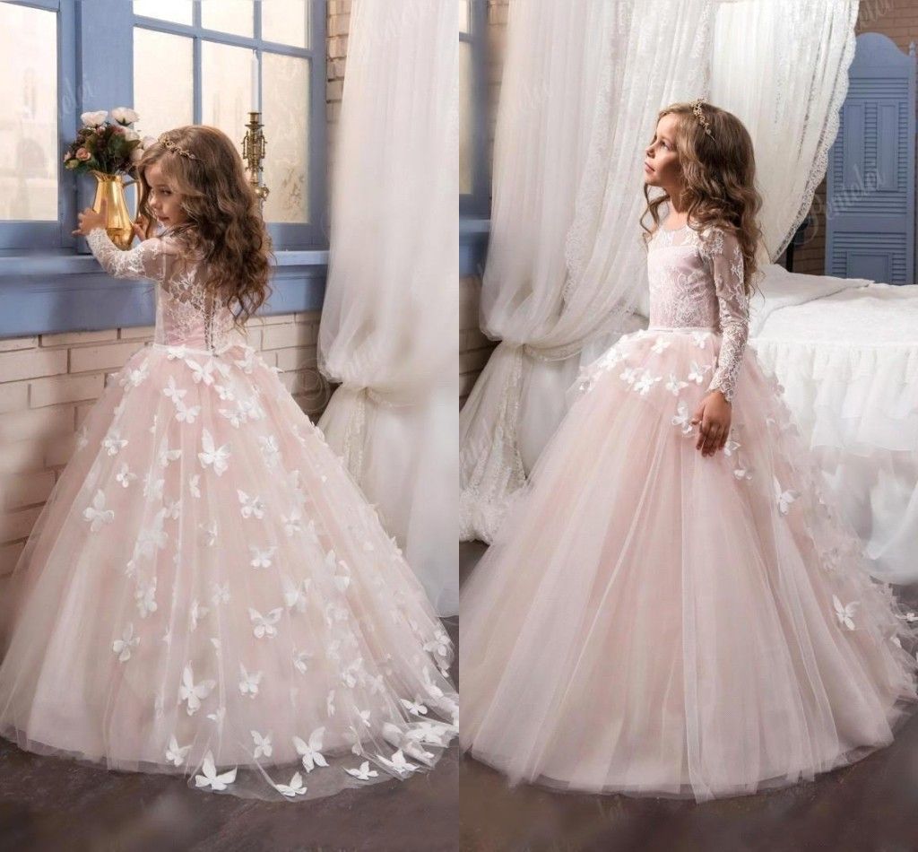 dhgate flower girl dresses
