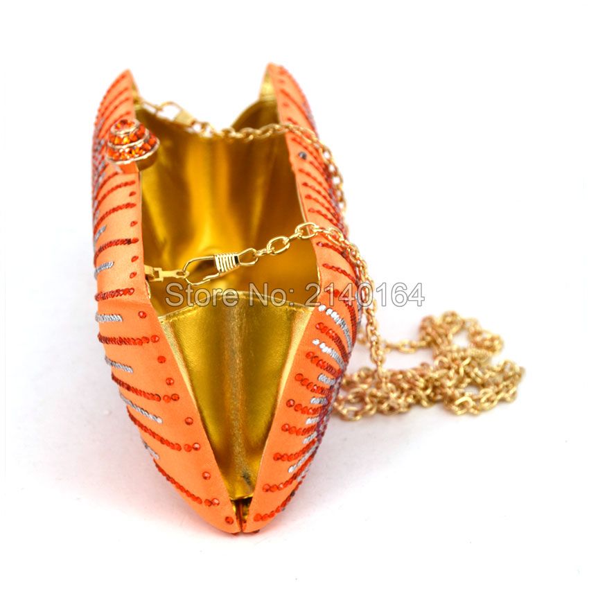 Borsetta in pelle - Con tracolla oro - Gogolfun.it