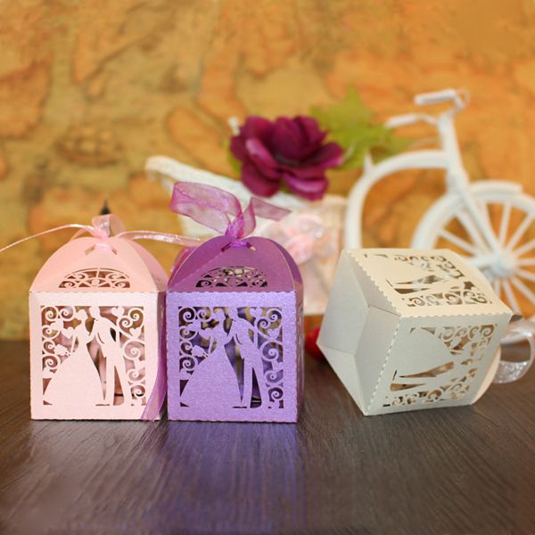 2017 Creative Butterfly Baby Shower Wedding Favors Box Candy Box