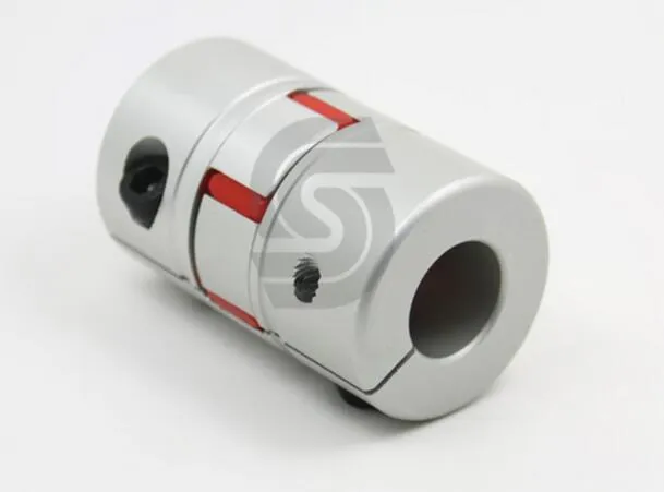 Accouplement Mécanique 'prune' 19mm Vers 19mm - Longueur 55mm, Diamètre 40mm - Alliage Aluminium Et Polyuréthane